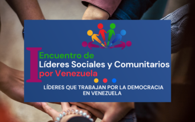 UCAB convoca a Primer Encuentro de Líderes Sociales y Comunitarios por Venezuela