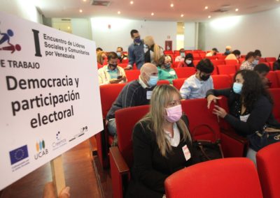 Mesa de trabajo Democracia y participación electoral