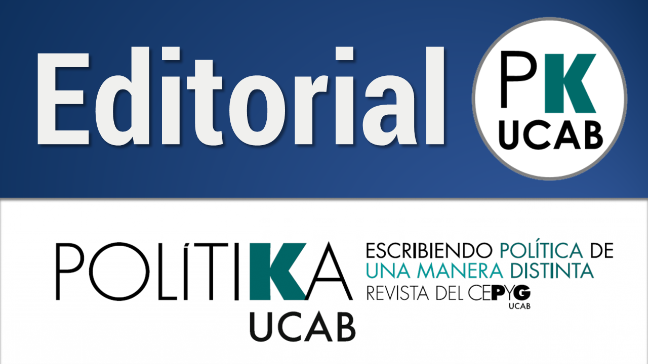 Revista PolítiKa UCAB escribiendo política de una manera distinta