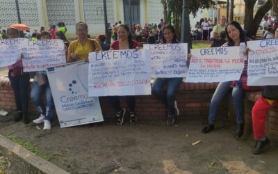 CAC Barinas acompaña protesta de docentes
